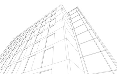 modern glass building