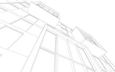 architectural plan of the house