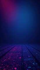Retro abstract background with dark blue purple pink gradient, grainy texture, bright light, and empty space,  abstract,  grungy