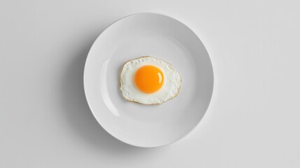 Soft and Tender Fried Egg with Golden Yolk