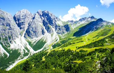 mountain landscape in the alps