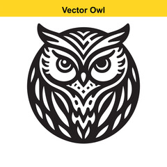 Fototapeta premium Vector Owl