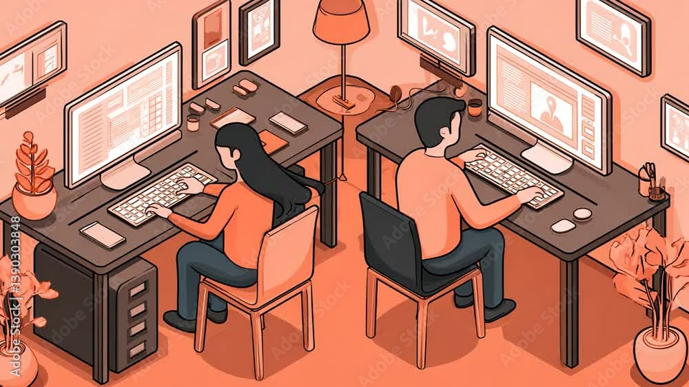 Poster design workspace featuring graphic and web design concepts generative ai
