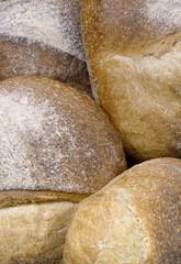 Traditional homemade wheat bread