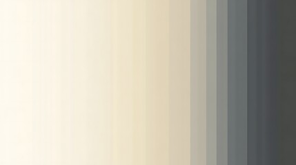 Obraz premium Vertical gradient beige to grey stripes.