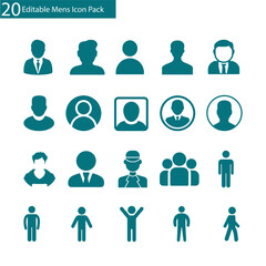 business people icons