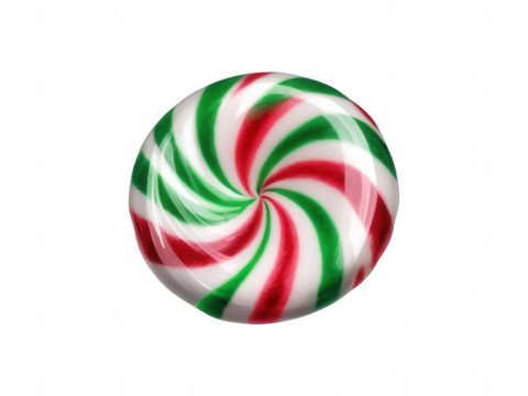 colorful lollipop isolated on white background, on transparent background png. - Powered by Adobe
