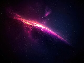 Vibrant exoplanetary auroras caused by its proximity to an active galactic core, stunning celestial scene