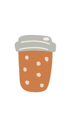 cup of coffee and cookies