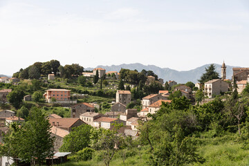 Obraz premium Levie (Livia) Village de Corse (2A)