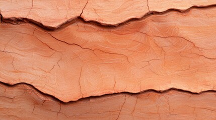 Naklejka premium Cracked Earth Texture Showing Natural Geological Formations, Detailed Close Up View