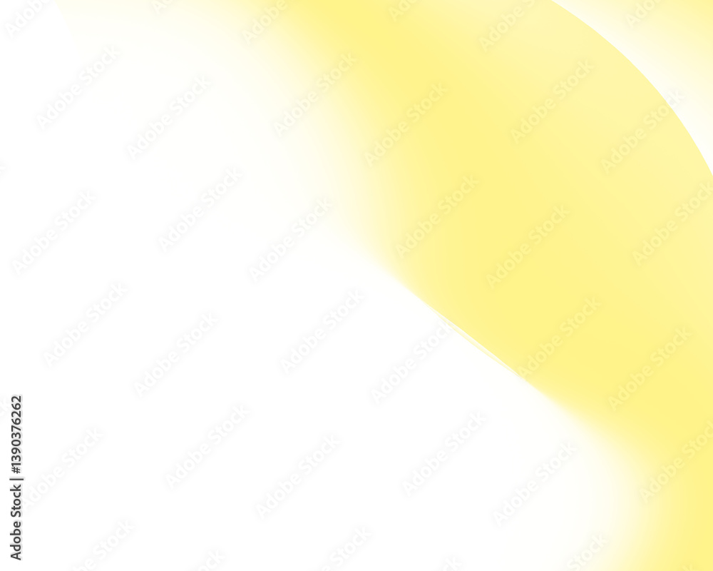 Poster abstract transparent and yellow gradient swirl.