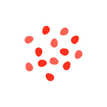 Cytokines cell icon. Vector illustration.