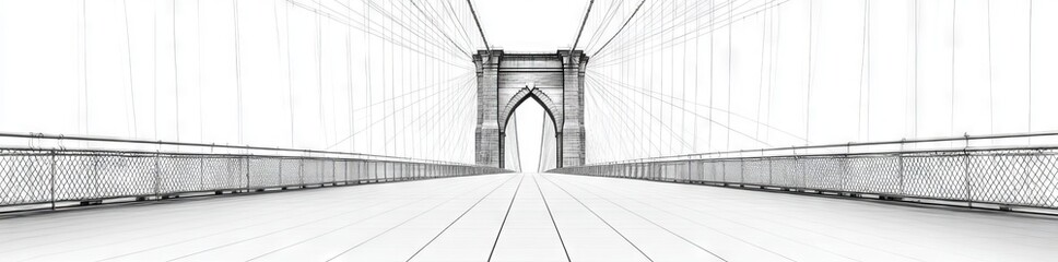 Obraz premium Illustrations of modern bridge concepts featuring advanced engineering practices