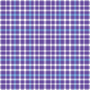 Plaid pattern seamless. Classic blurple & Classic white Tartan Fabric Design. 
