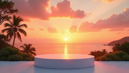 stylish summer displays feature warm colors stunning sunset skies creating inviting