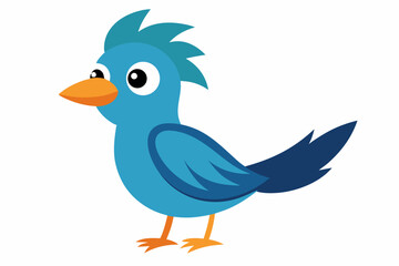 blue bird with a bird