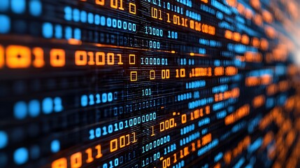 Binary Code Flow