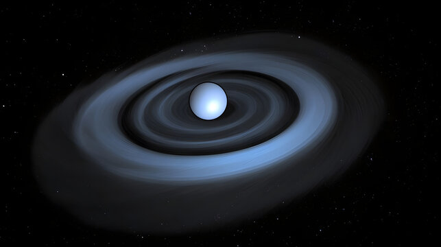 Planets Orbiting, Celestial Dance, Cosmic Wonders, Starry Night