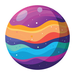 colorful-planet-galaxy-on-white-background