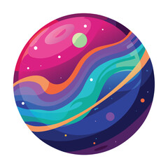 colorful-planet-galaxy-on-white-background