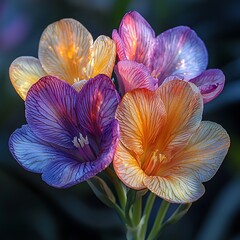 blue and orange
