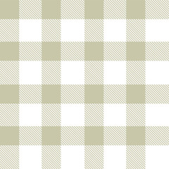 Contemporary Pastel putty & Mellow white Seamless Tartan Fabric Design