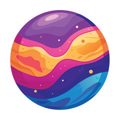 colorful-planet-galaxy-on-white-background