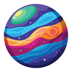 colorful-planet-galaxy-on-white-background