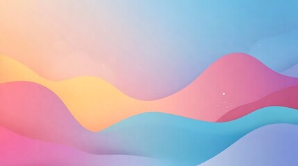 Pastel wave abstract background. (4)