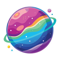 colorful-planet-galaxy-on-white-background