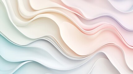 Pastel wave abstract background. (9)
