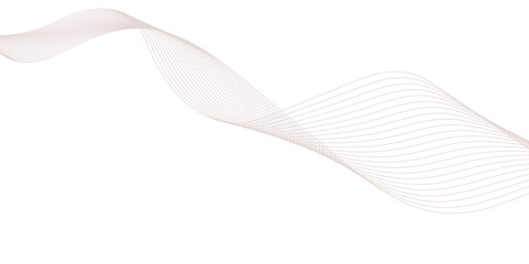 Abstract Curved Black and White Line Wave Background