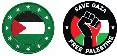 Free Palestine Vector Design Powerful Symbol of Resistance and Solidarity