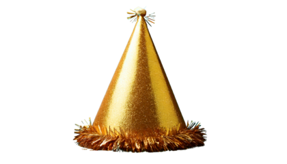 party hat isolated on white Png