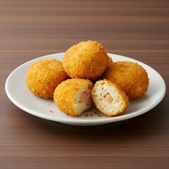 Japanese Croquette - Korokke Plating