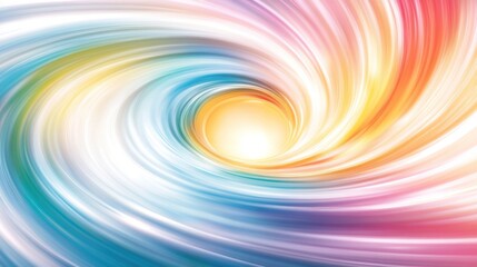 Fototapeta premium Colorful swirling vortex