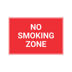 No Smoking Zone