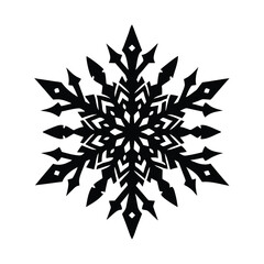 snowflake vector illustration