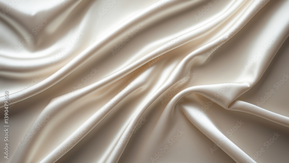 Poster silk satin texture background. blank layout. overhead perspective. elegant backdrop providing space 
