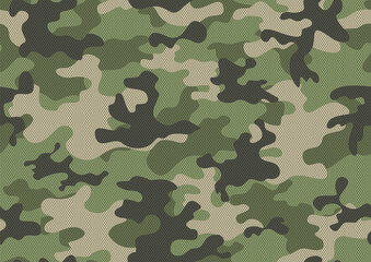 
green digital camouflage pattern, vector seamless background, modern abstract for print