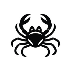 crab isolated on white background