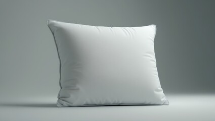 Soft cushion on light backdrop