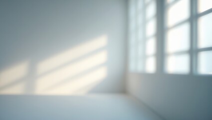 Obraz premium Soft light creating shadows in a space.