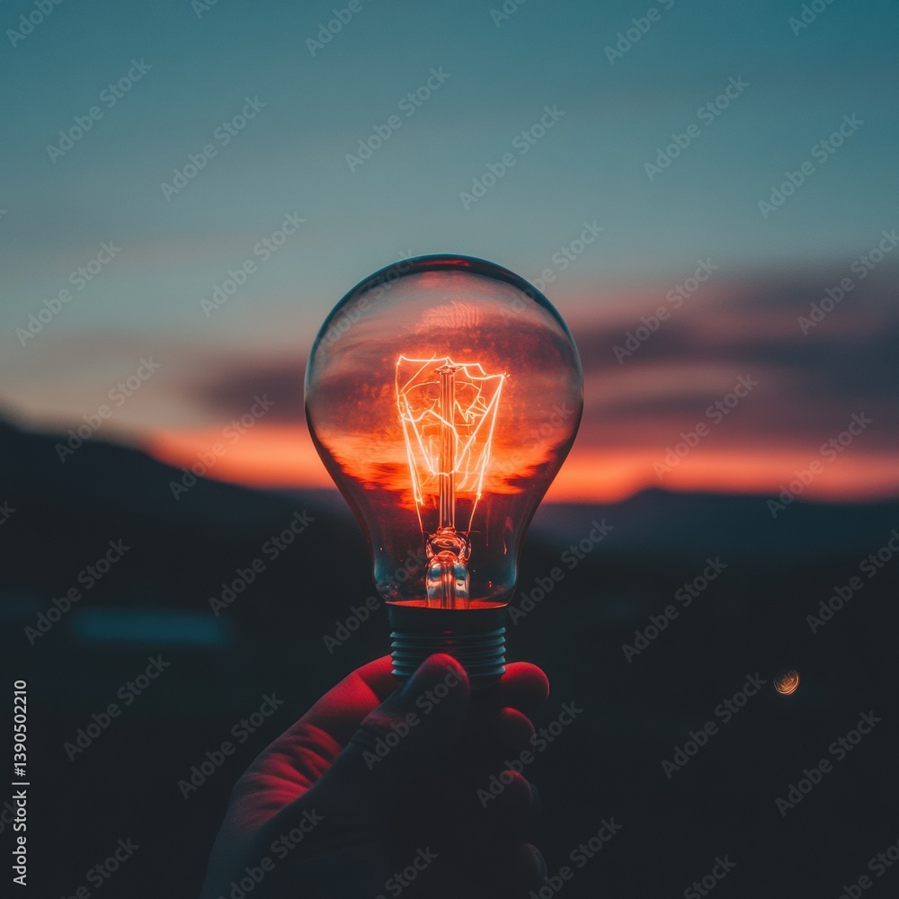 Poster Take A Wild Guess Day Illuminating Innovation - Sunset Creativity Spark for Mindful Entrepreneurs and Digital Visionaries in Emerging Tech Landscape