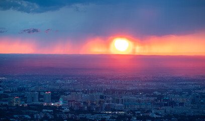 Almaty, Kazakhstan's largest metropolis, is set in the foothills of the Trans-Ili Alatau mountains.