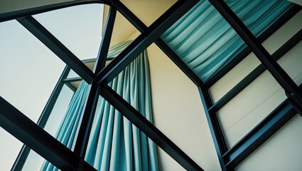 Steel roof structure. Construct an extension to a room.