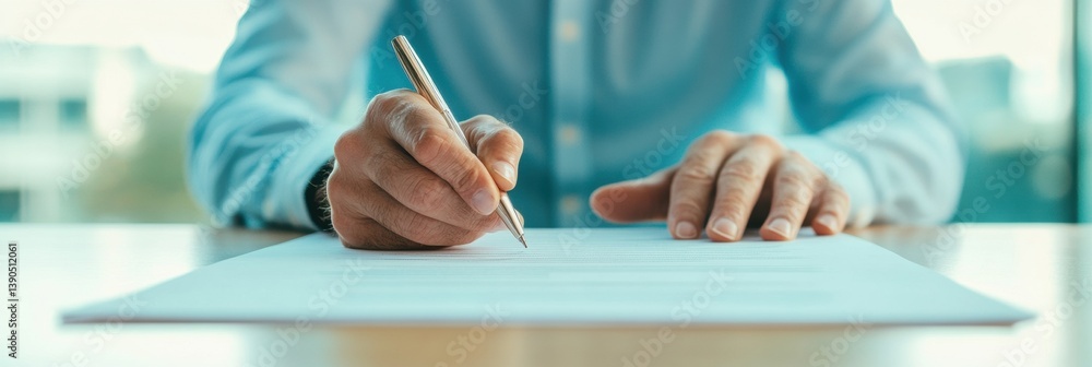 Poster Digital Transformation Meets Minimalist Workflow Sleek Paperless Contract Signing in Hyper-Connected Business Environments - Next-Gen Operational Efficiency Visualized