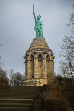 Hermann Memorial in Lippe, Germany