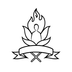 lotus flower vector